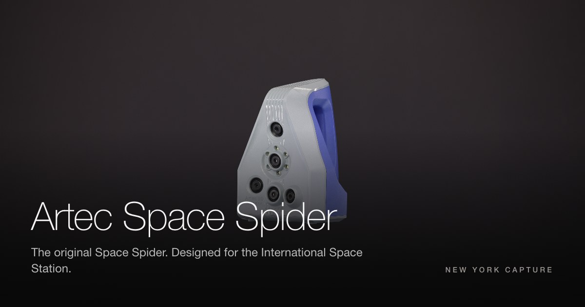 Artec Space Spider | New York Capture