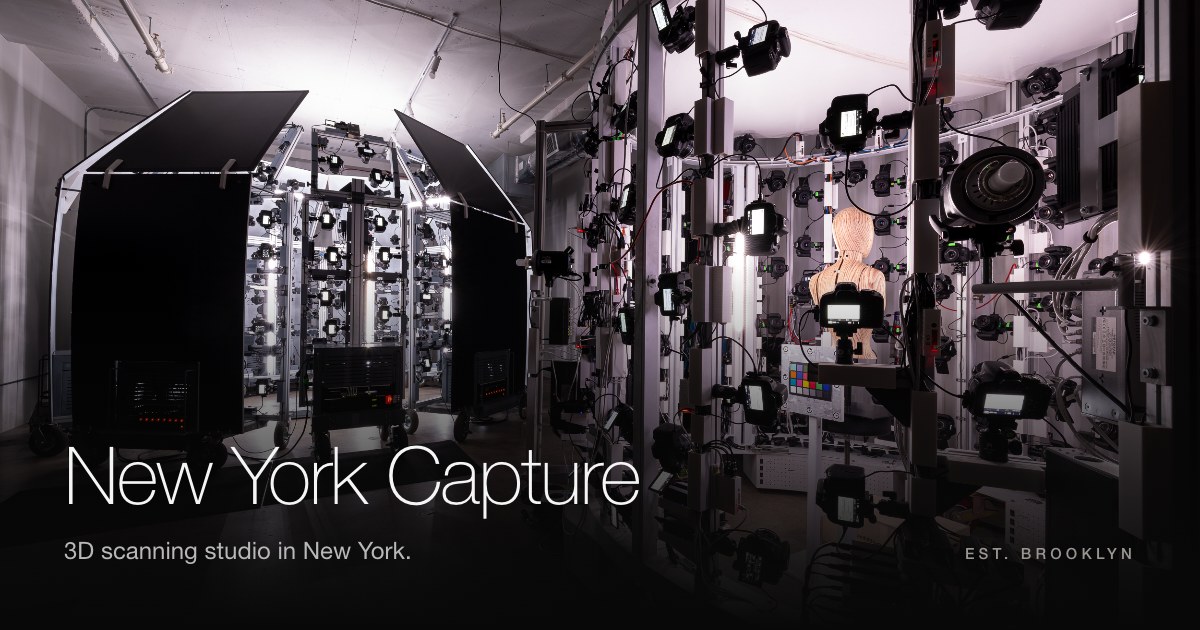 New York Capture | 3D Scanning Studio